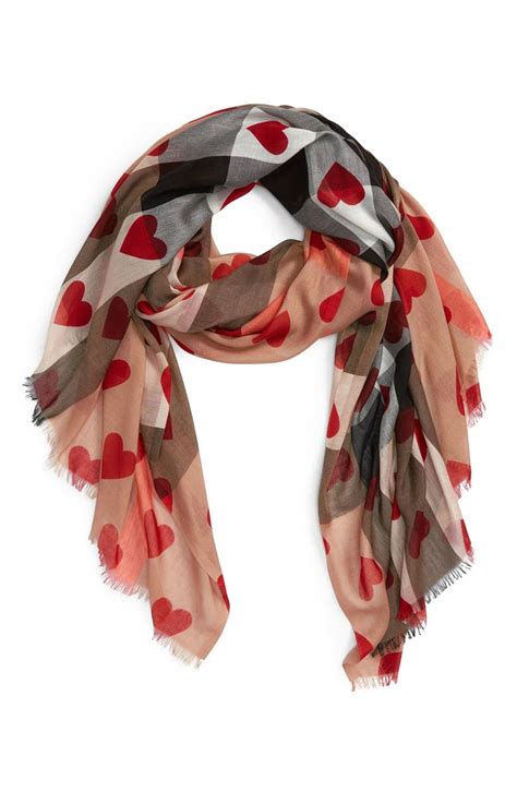 burberry heart print scarf|burberry heart scarf nordstrom.